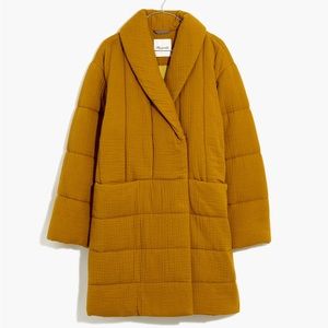 Madewell Lightspun Dumont Quilted Coat